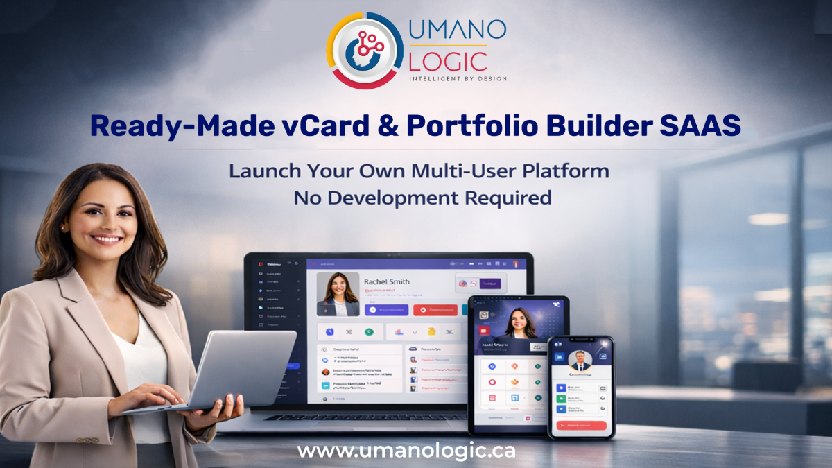 ready made vcard portfolio builder saas launch your platform without development