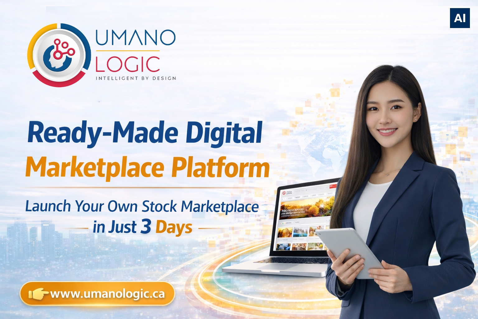 Launch a Ready-Made Digital Marketplace in Just 3 Days with Umano Logic